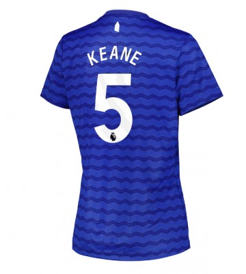 Everton Michael Keane #5 Prima Maglia Femmina 2025-26 Manica Corta